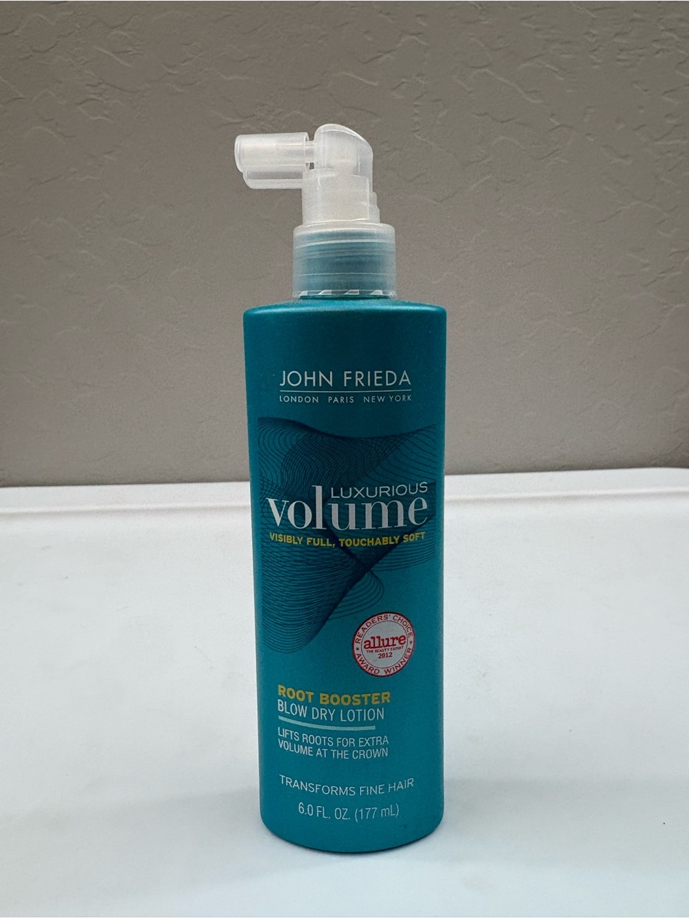 John Frieda luxurious volume root booster blow dry lotion 6 fl oz discontinued